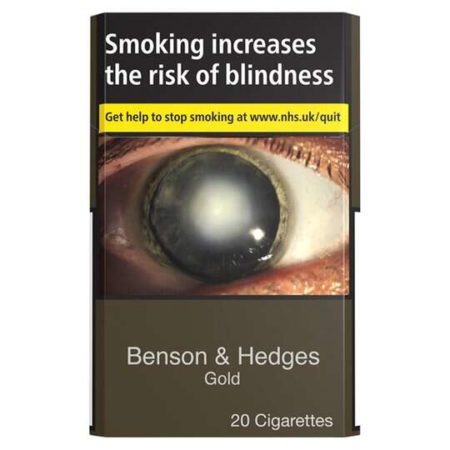 Benson & Hedges Gold 20 Cigarettes