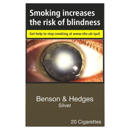 Benson & Hedges Silver 20 Cigarettes