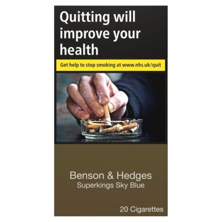 Benson & Hedges Superking Sky Blue 20 Cigarettes