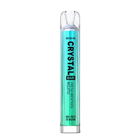 Crystal 600 Fresh Menthol Mojito Disposable Vape