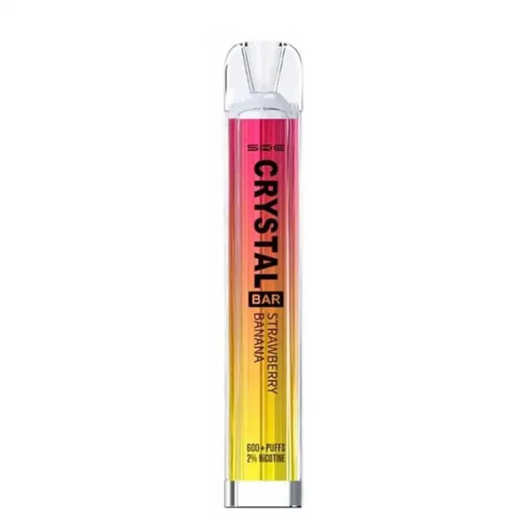 Crystal 600 Strawberry Banana Disposable Vape