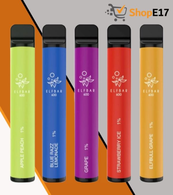 ELFBAR 600 Disposable Vape - 10mg