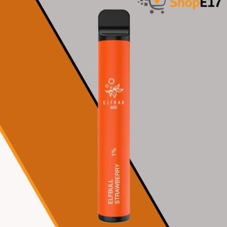 ELFBAR 600 Strawberry Elfbull Disposable Vape - 10mg