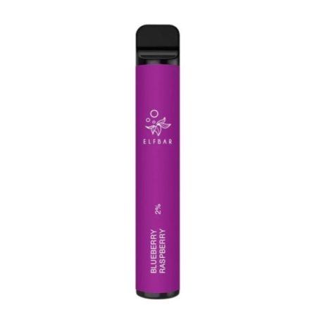 ElfBar 600 Blueberry Raspberry Disposable Vape - 20mg