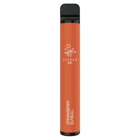 ElfBar 600 ElfBULL Strawberry Disposable Vape - 20mg