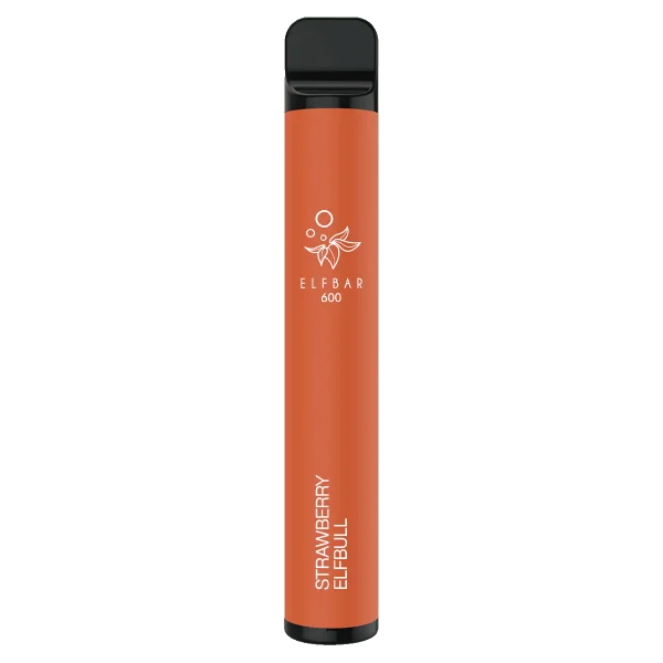 ElfBar 600 ElfBULL Strawberry Disposable Vape - 20mg