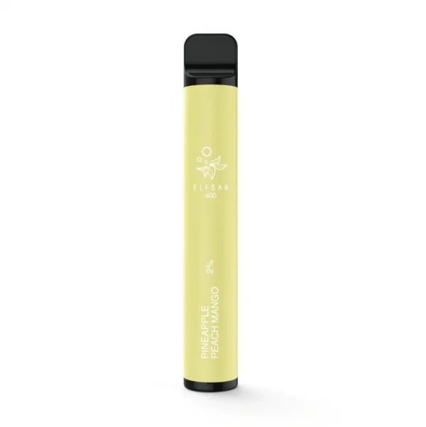 ElfBar 600 Pineapple Peach Mango Disposable Vape - 20mg