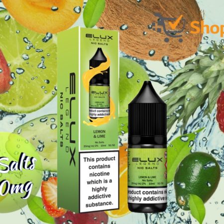 Elux Legend 10ml E-Liquids LEMON & LIME Nic Salts -20mg