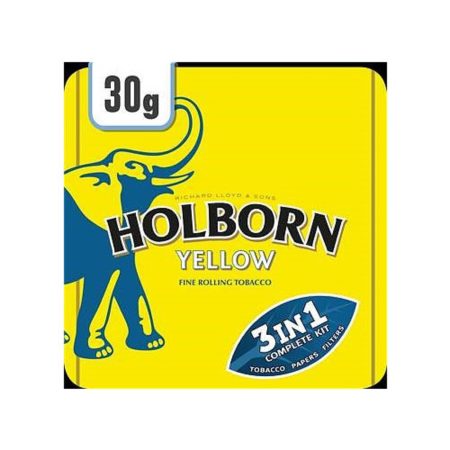 Holborn Yellow 3 in 1 30g Pouch