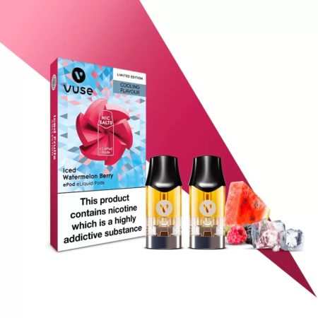 Iced Watermelon Berry Nic Salts eLiquid Pods