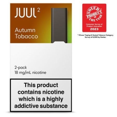 Juul 2 Pods Autumn Tobacco 18Mg