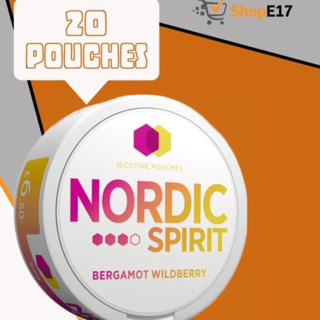 Nordic Spirit Bergamot Wildberry Regular 20 pouches