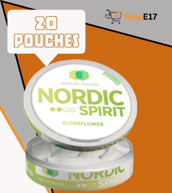 Nordic Spirit Elderflower Regular 20 pouches