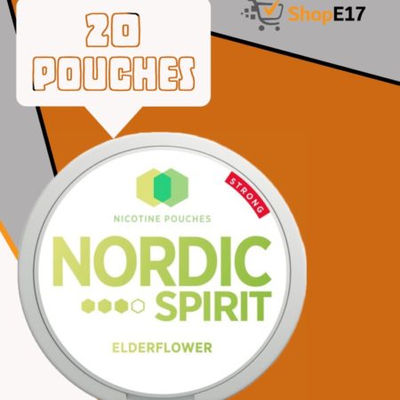 Nordic Spirit Elderflower Strong 20 pouches