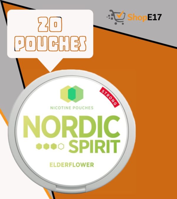 Nordic Spirit Elderflower Strong 20 pouches