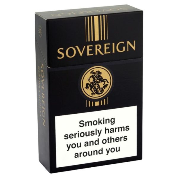 Sovereign Black King size 20 Cigarettes