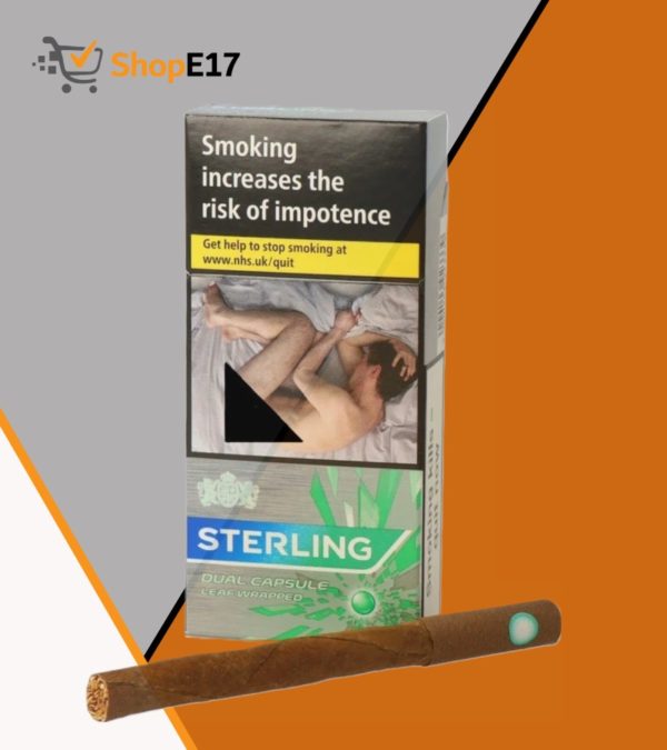 Sterling Dual Capsule Leaf Wrapped 10 Cigarillos