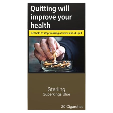 Sterling Superking Blue 20 Cigarettes