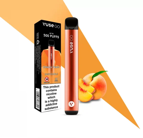 VUSE GO CREAMY PEACH Disposable Vape