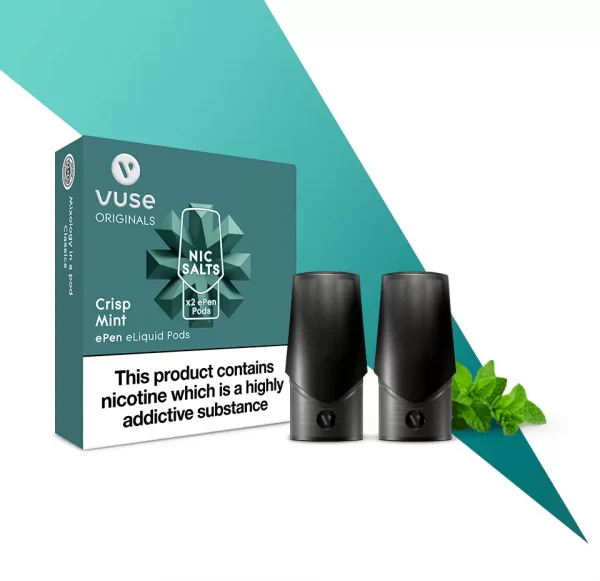 VUSE ePEN Crisp Mint Nic Salts e-Liquid Pods