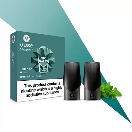 VUSE ePEN Crushed Mint Nic Salts e-Liquid Pods