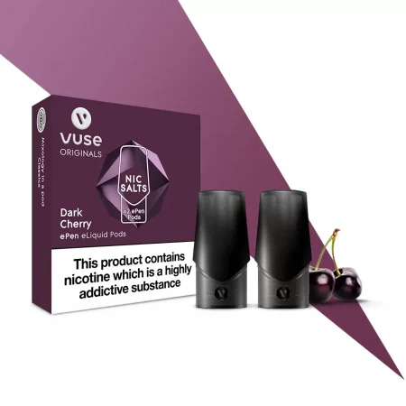 VUSE ePEN Dark Cherry Nic Salts e-Liquid Pods