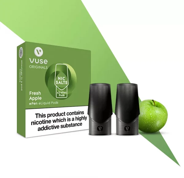 VUSE ePEN Fresh Apple Nic Salts e-Liquid Pods