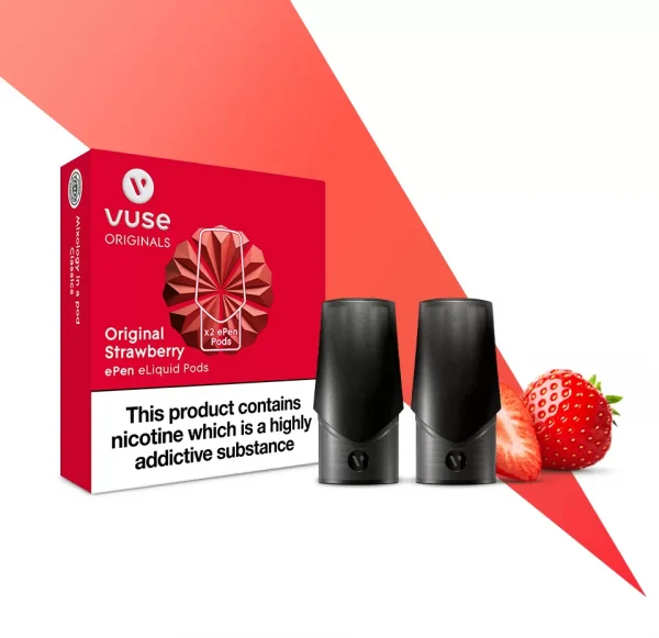 VUSE ePEN Original Strawberry e-Liquid Pods