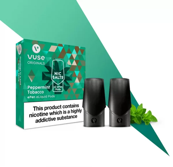 VUSE ePEN Peppermint Tobacco Nic Salts e-Liquid Pods