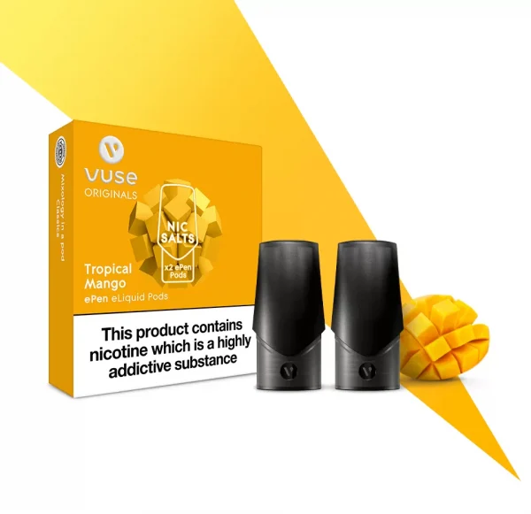 VUSE ePEN Tropical Mango Nic Salts e-Liquid Pods