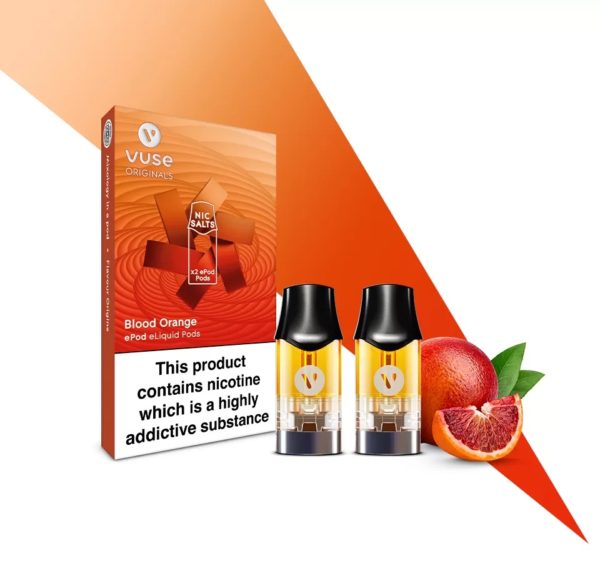 VUSE ePOD Blood Orange Nic Salts eLiquid Pods