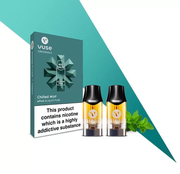 VUSE ePOD - Chilled Mint Nic Salts e-Liquid Pods