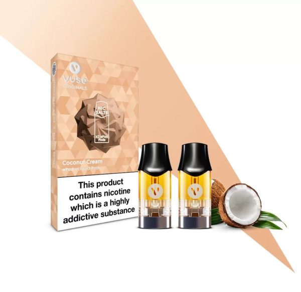 VUSE ePOD Coconut Cream Nic Salts eLiquid Pods