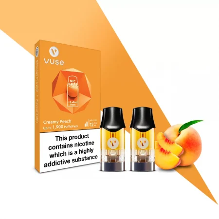 VUSE ePOD Creamy Peach Nic Salts e-Liquid Pods