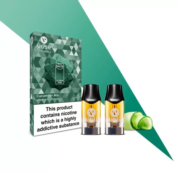 VUSE ePOD Cucumber Mix Nic Salts e-Liquid Pods