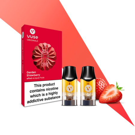 VUSE ePOD Garden Strawberry Nic Salts e-Liquid Pods