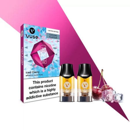 VUSE ePOD Iced Cherry Nic Salts eLiquid Pods