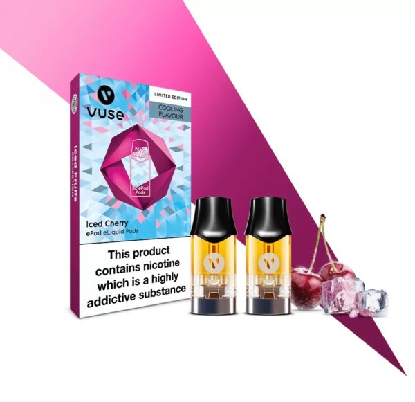 VUSE ePOD Iced Cherry Nic Salts eLiquid Pods