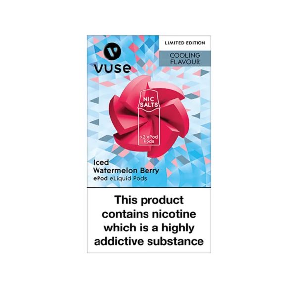 VUSE ePOD Iced Watermelon Berry Nic Salts eLiquid Pods