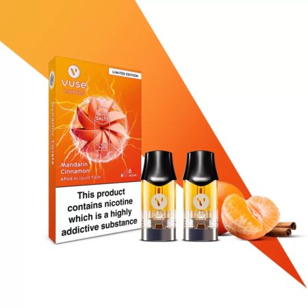 VUSE ePOD Mandarin Cinnamon Nic Salts e-Liquids Pods