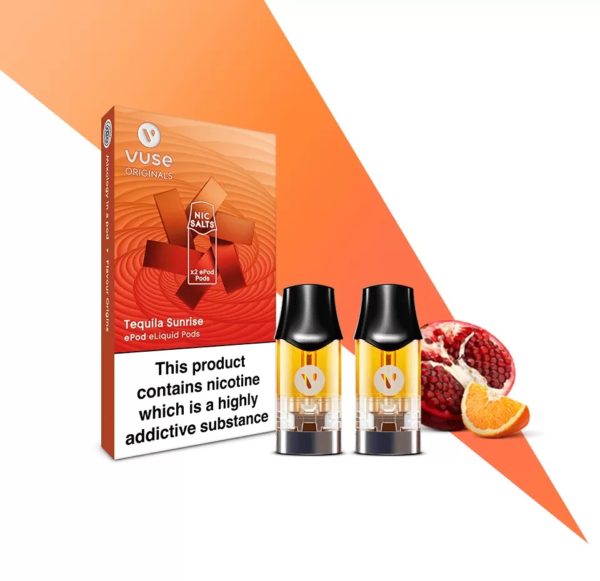 VUSE ePOD Tequila Sunrise Nic Salts e-Liquid Pods