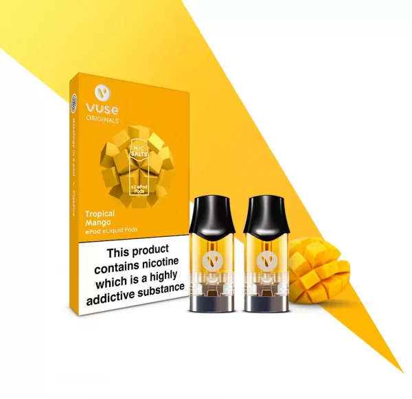 VUSE ePOD Tropical Mango Nic Salts e-Liquid Pods