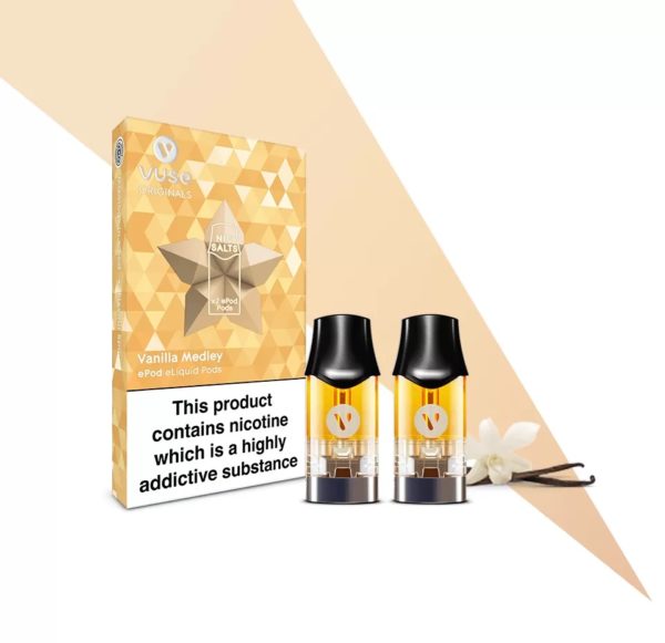 VUSE ePOD Vanilla Medley Nic Salts e-Liquid Pods