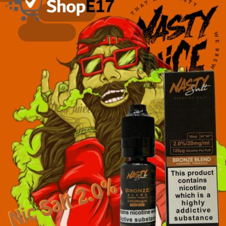 Nasty Salt Bronze Blend - Caramel Tobacco