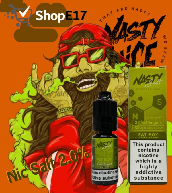 Nasty Salt Fat Boy - Green Mango