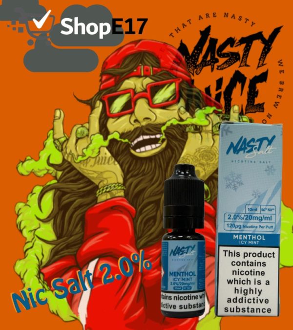 Nasty Salt Menthol - Icy Mint