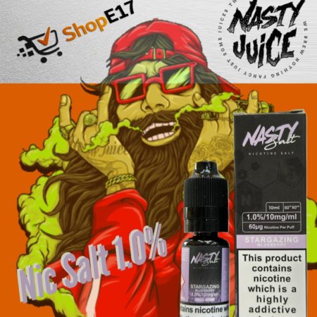 Nasty Salt Stargazing E-Liquid 1.0% Nic Salt 20mgml