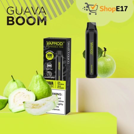 VapMod 600 Guava Boom Nic 2% E-Liquid Disposable Vape