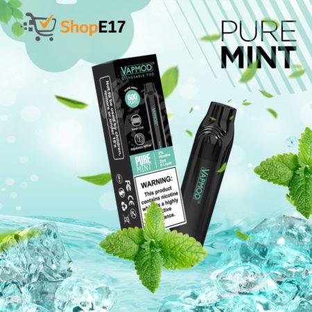 VapMod 600 Pure Mint Nic 2% E-Liquid Disposable Vape