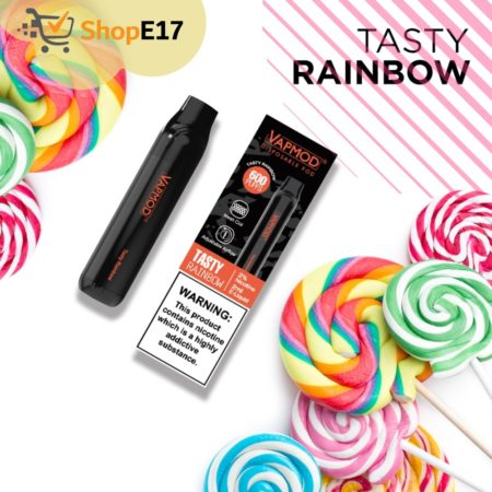 VapMod 600 Tasty Rainbow Pain Colada Nic 2% E-Liquid Disposable Vape